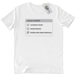 0010 T-SHIRT CREATOR WHITE - MAGLIA PER POVERI